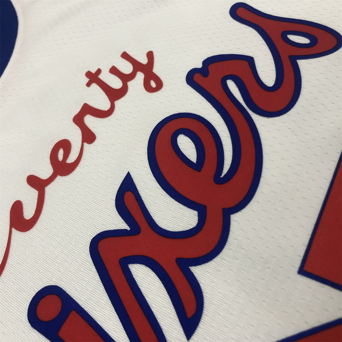 NBA Philadelphia 76ers Round Neck White Jersey SIMMONS#25 S-XXL