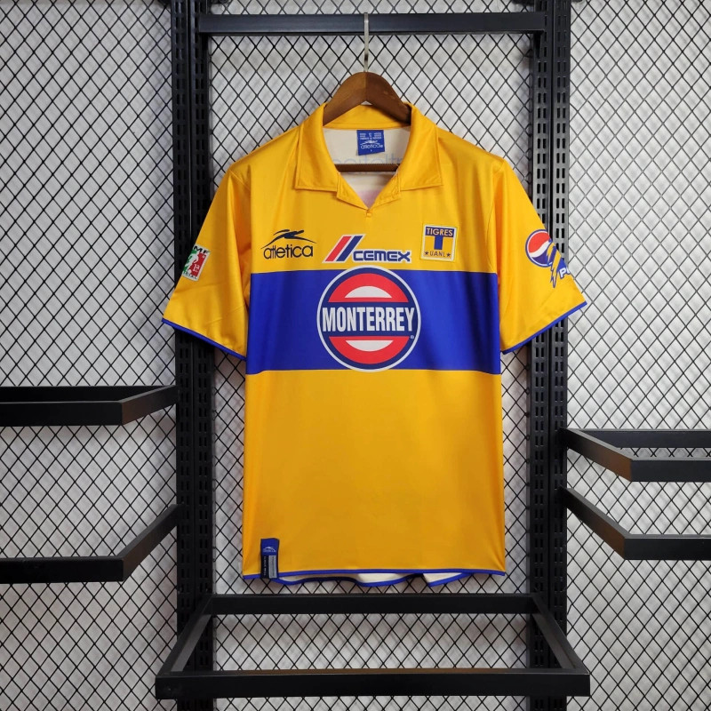 Retro Tigres UANL 99/00 Home jersey Fan Version
