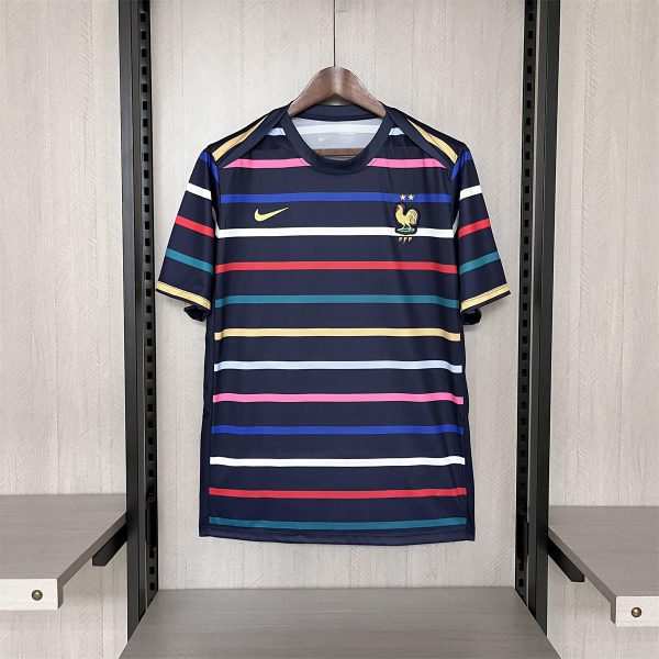 2024/25 France Euro Pre-match training uniform Jersey Fan Version