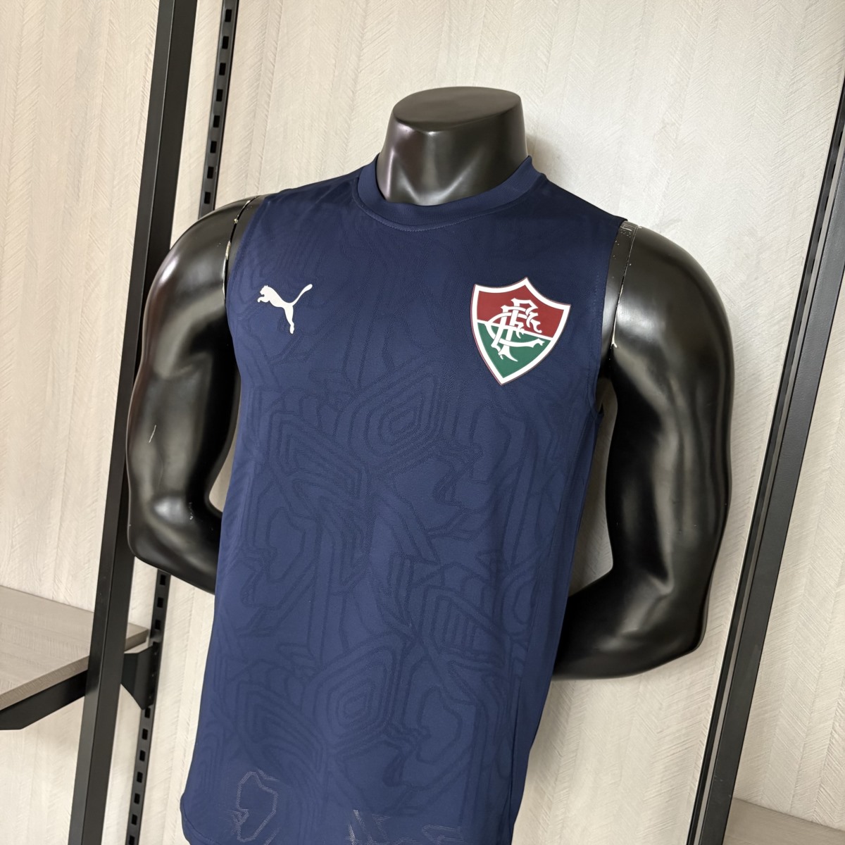 2026/27 Fluminense Training Royal Blue Vest Fan Version