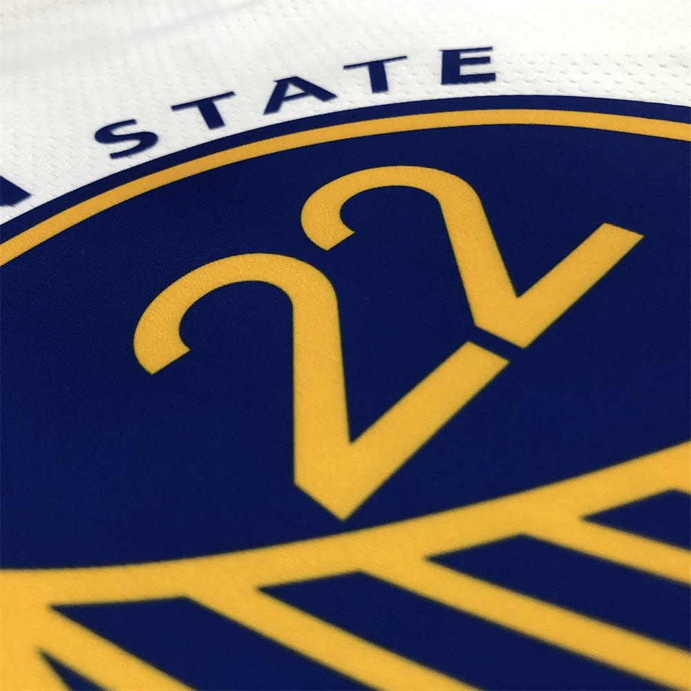 NBA Golden State Warriors V-Neck White Jersey WIGGINS#22 S-XXL
