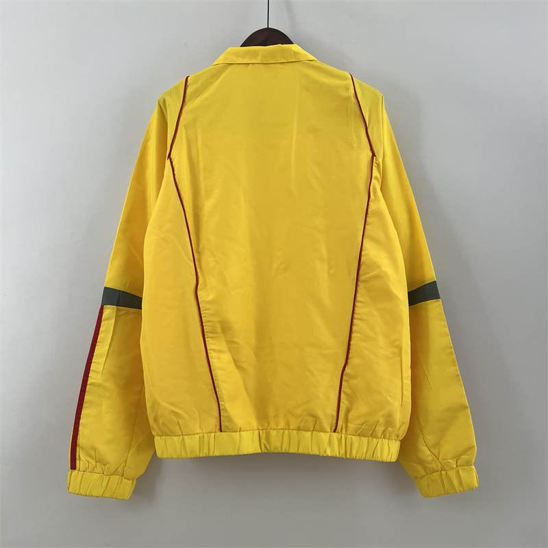 23/24 Windbreaker Tigres UANL Yellow Sport Unifom jersey Sport Unifom