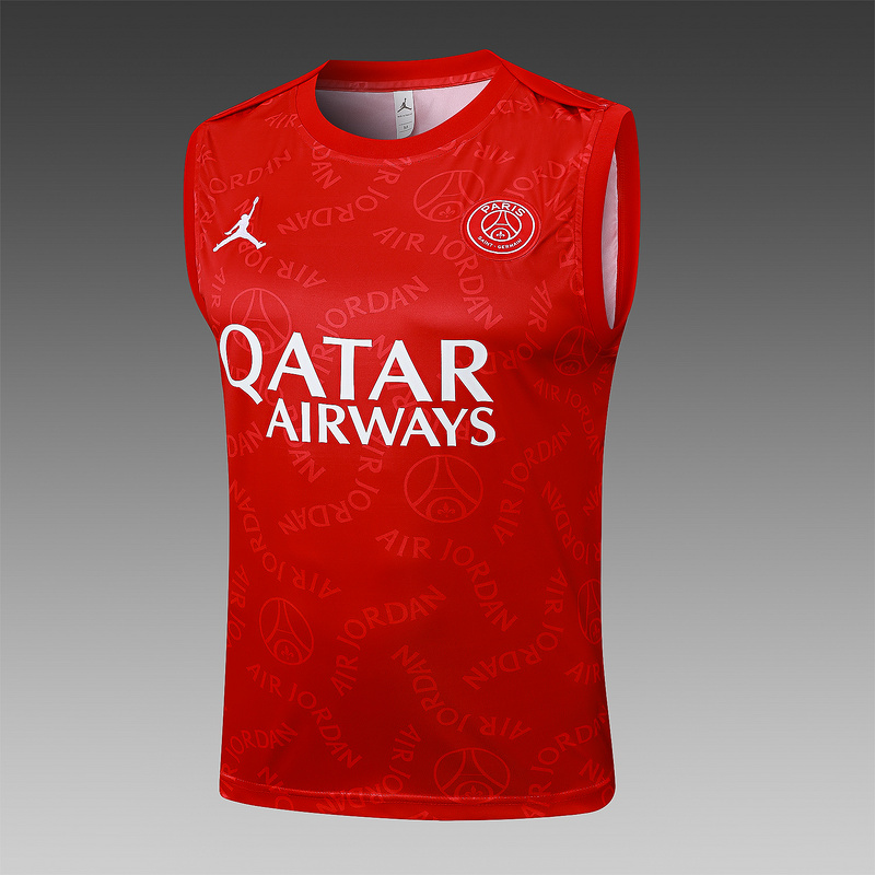 2024/25 Paris Red Training Set Shirt and Shorts