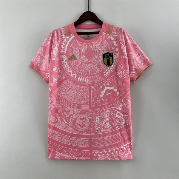 2023 Italy Special Edition Pink Jersey Fan Version