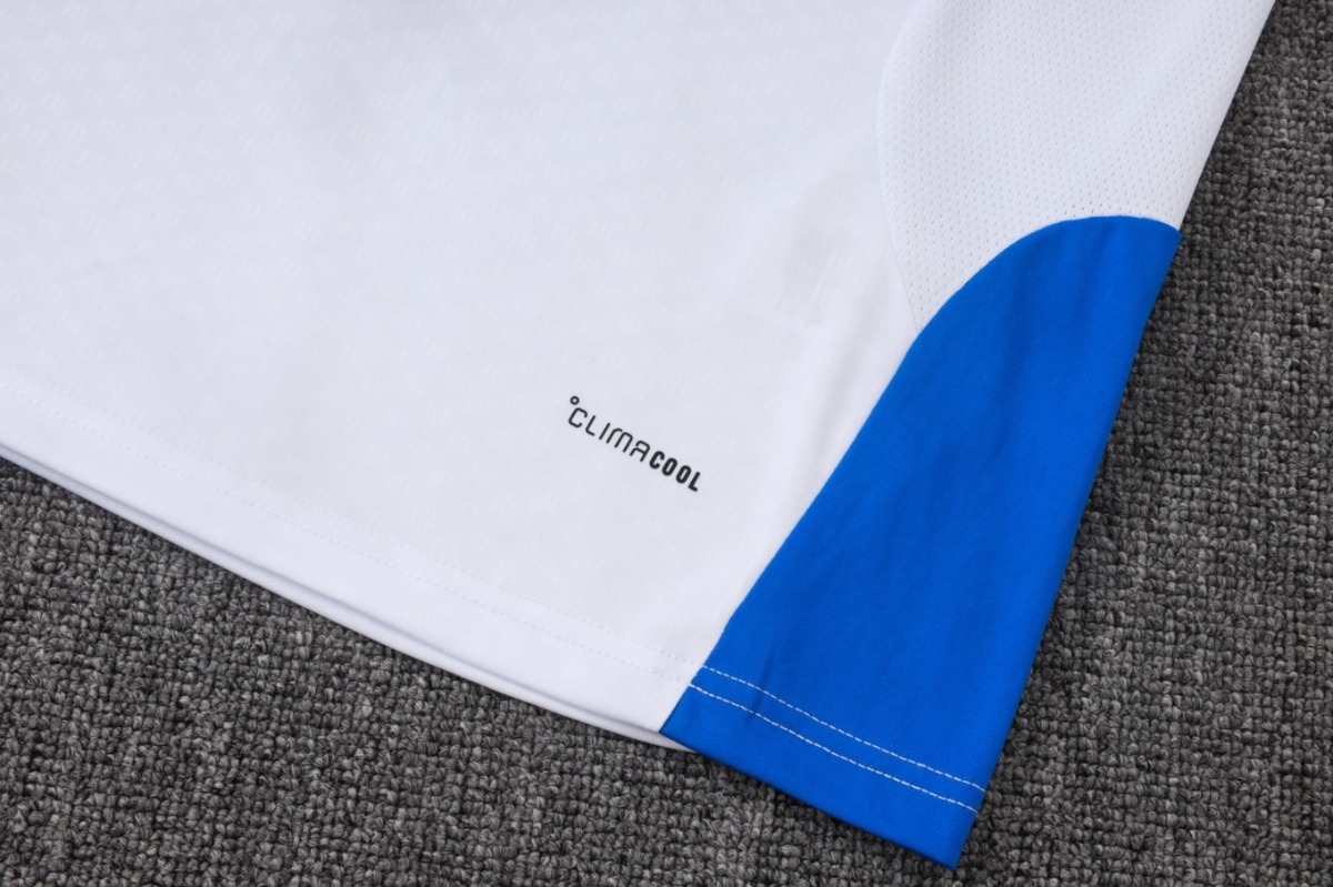 2026 Juventus White Training Set Shirt and Shorts
