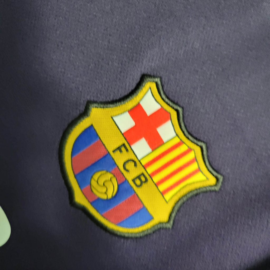 Retro Barcelona 16/17  Guest Long Sleeve jersey Fan Version
