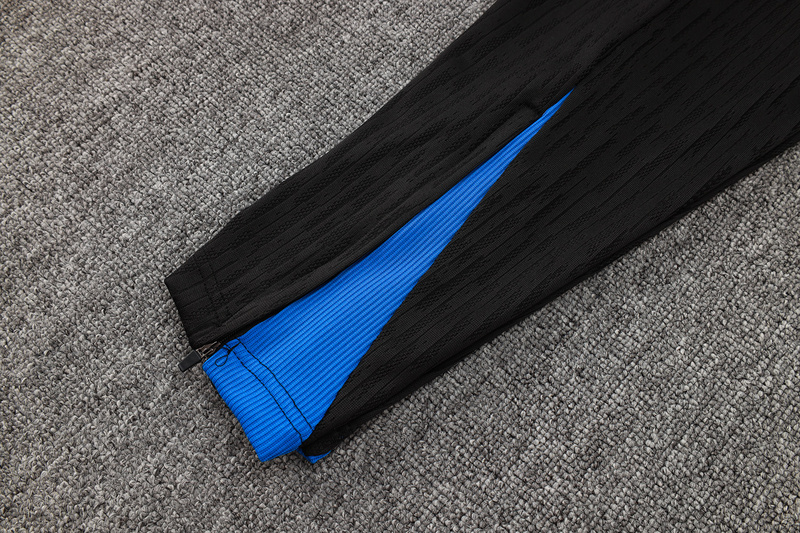 24/25 Barcelona Blue Long-sleeved half-pull training kit Football team kit