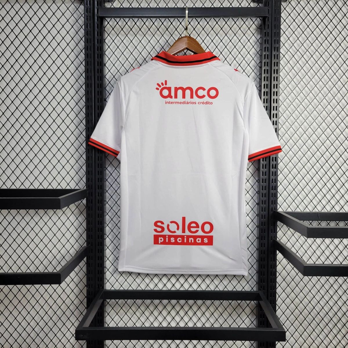 2025/26 Sporting Braga Away White jersey Fan version