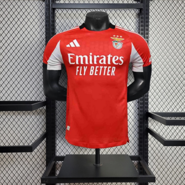 2025/26 Benfica Home jersey Player Version