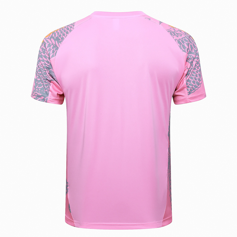 24/25 Real Madrid Pink Training Set Shirt and Shorts