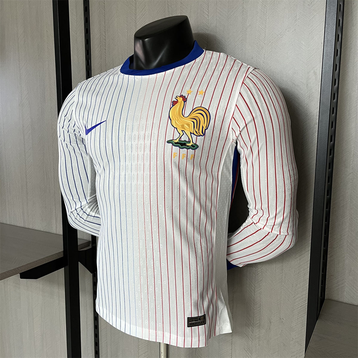 24/25 France Euro Away Long Sleeves Jersey Player Version