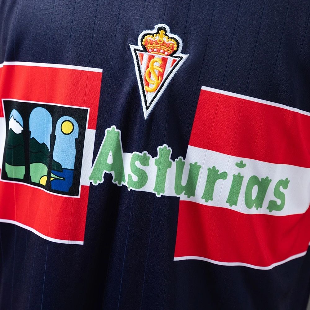 Retro Sporting Gijon 1996/97 Away jersey Fan Version
