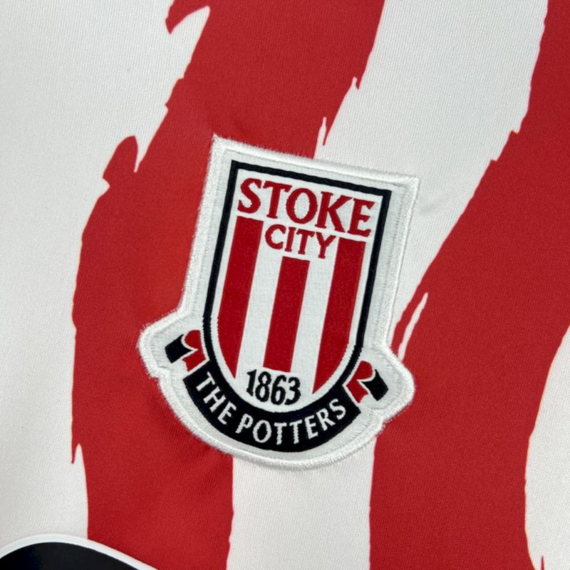 2025/26 Stoke City Home Jersey Fan Version