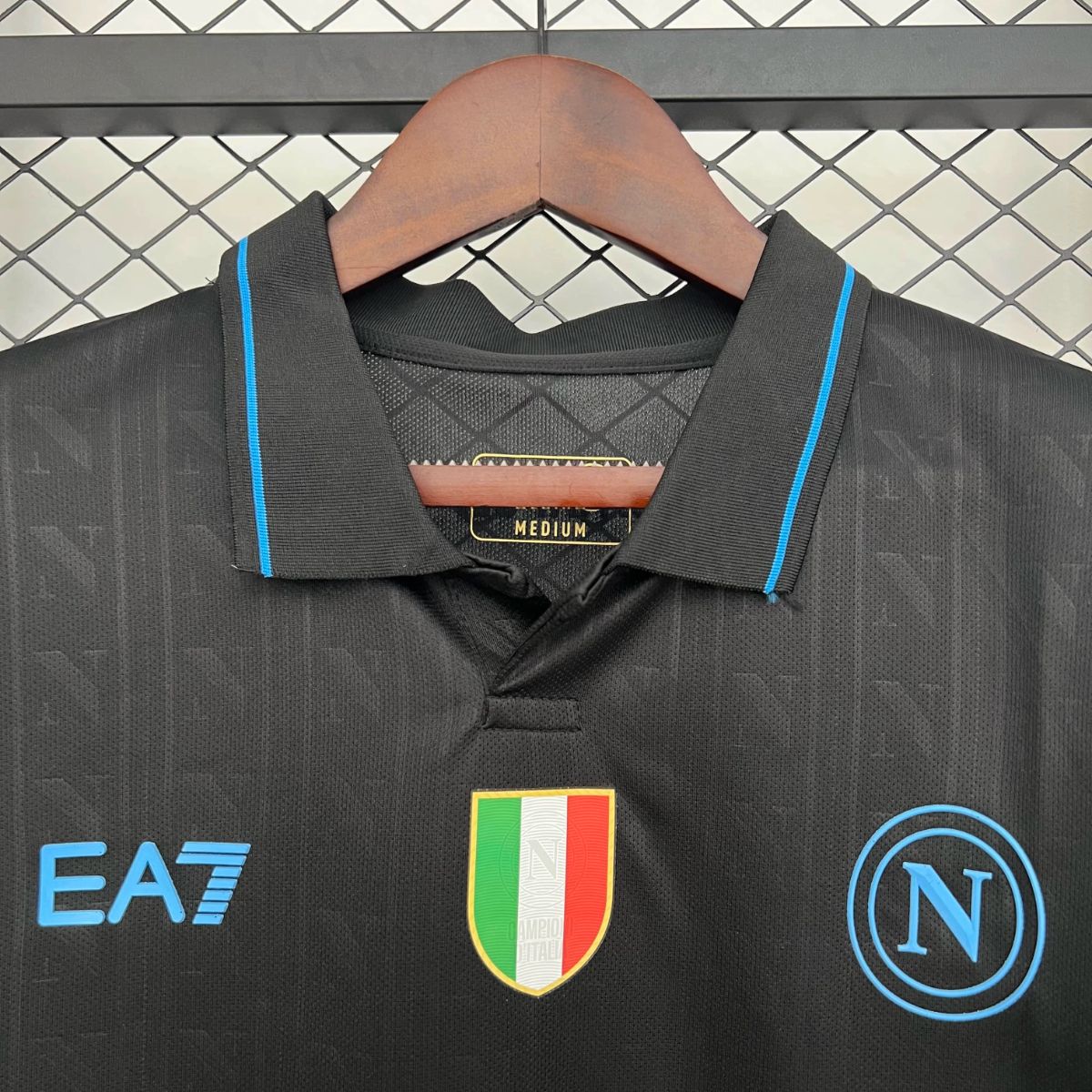 2025/26 Napoli Second Away Black jersey Fan version
