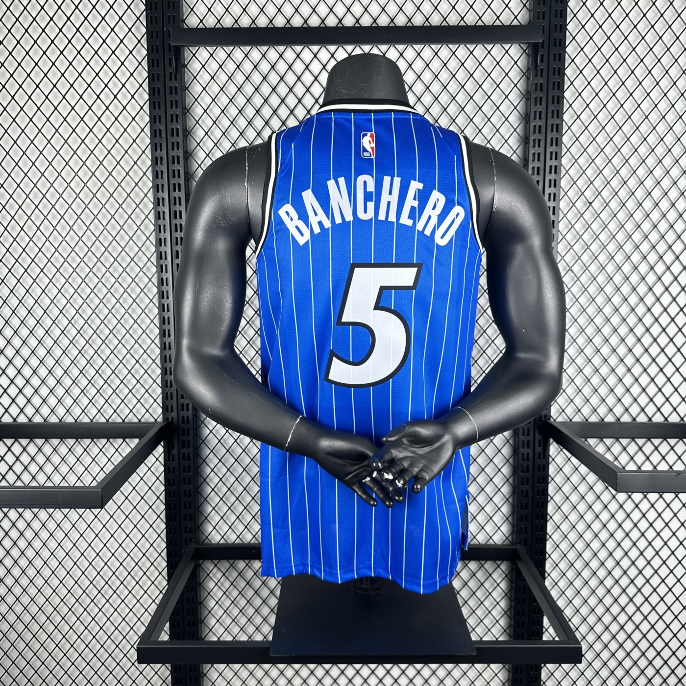 NBA Orlando Magic 2025/26 Round Neck Blue Jersey BANCHERO#5 S-XXL