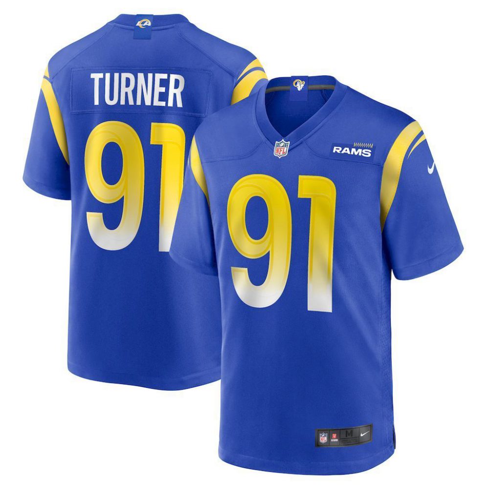 NFL Los Angeles Rams Jeysey TURNER  # 91