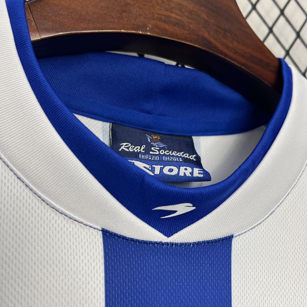 Retro Real Sociedad 02/03 Home jersey Fan Version