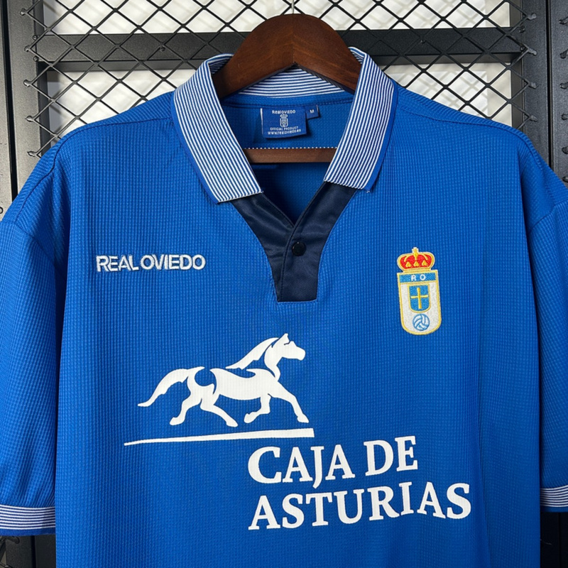 Retro Real Oviedo 96/97 Home jersey Fan Version