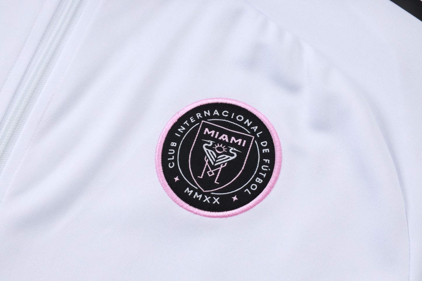 2025/26 Miami White Jacket Training Suit Set Football Team Shirt Sports Fashion