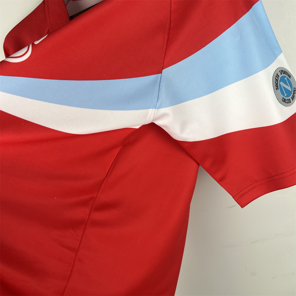 Retro Naples 90/91 Away  jersey Fan Version