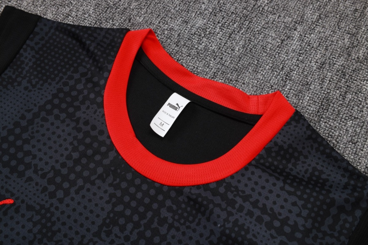 2026 AC Milan Black Training Set Shirt and Shorts