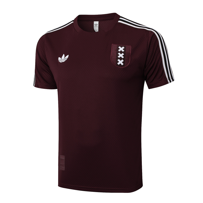 2025/26 Ajax maroon Training Set Shirt and Shorts