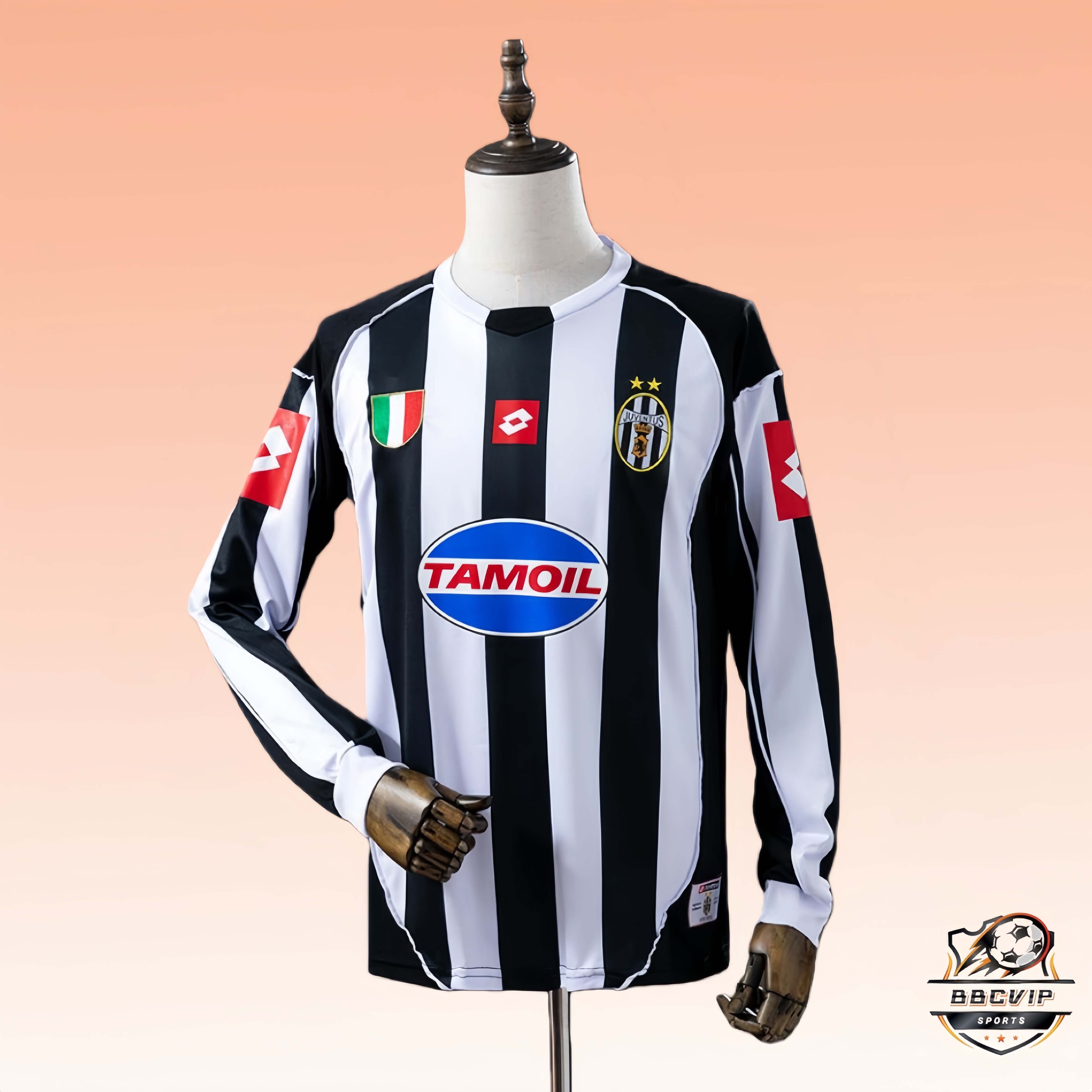 Retro Juventus 02/03 Home  jersey Fan Version