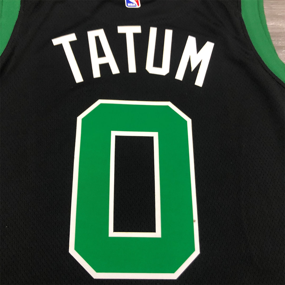 NBA Boston Celtics Round Neck Black Jersey TATUM#0 S-XXL