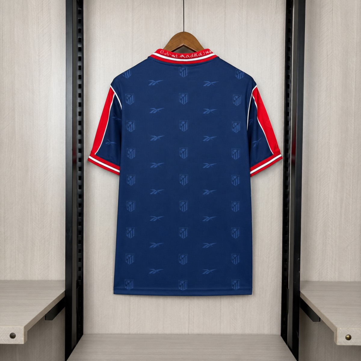 Retro Atletico Madrid 1998/99 Away Jersey Fan Version