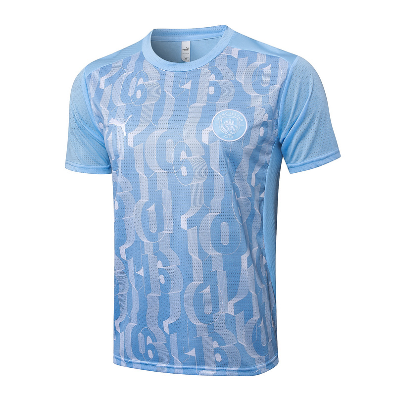 24/25 Manchester City Light blue Training Set Shirt and Shorts