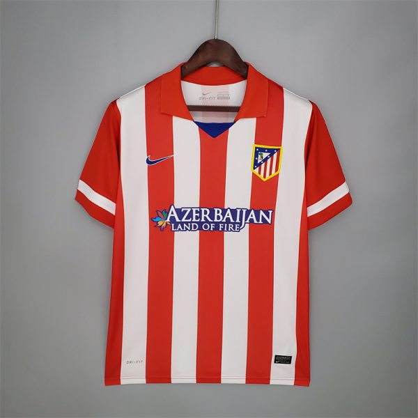 Retro Atletico Madrid 13/14 home jersey Fan Version - Retro Soccer Jersey