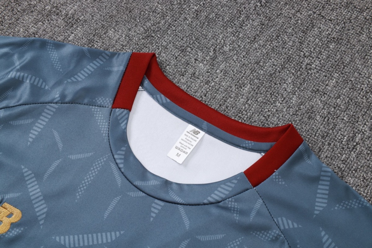 2026 Sao Paulo Grey Training Set Shirt and Shorts