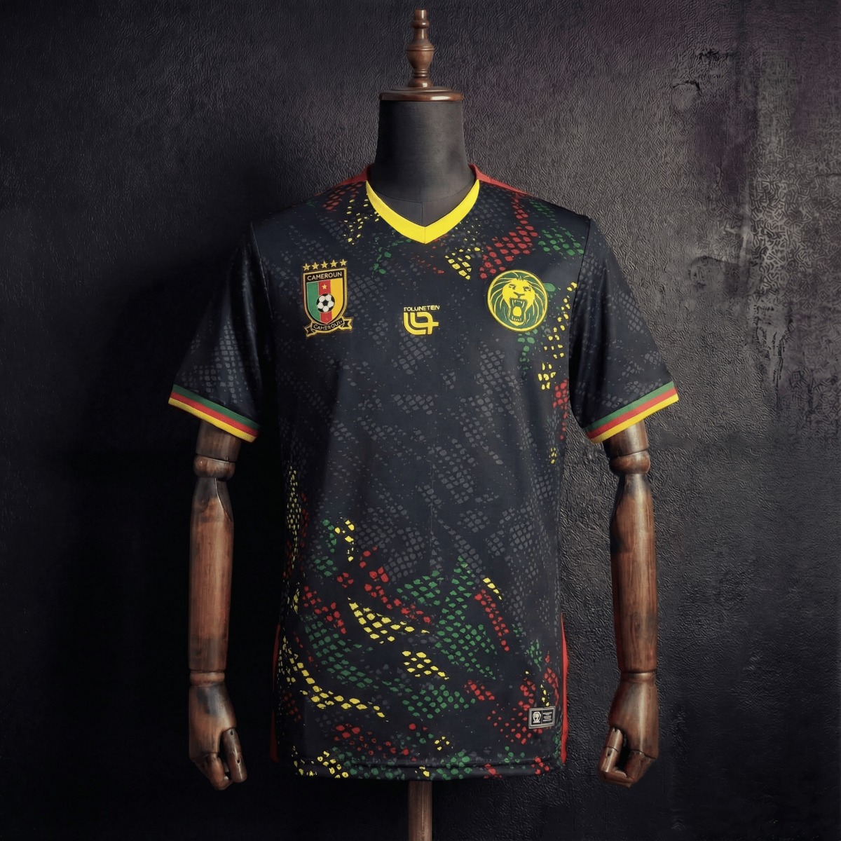 2026 Cameroon Special Edition Black Jersey Fan Version