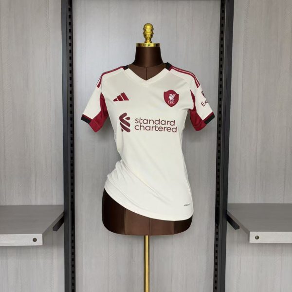 2025/26 Women Liverpool Away Jersey Fan Version