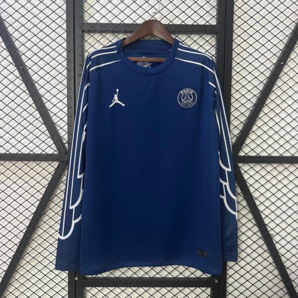 24/25 PSG fourth Away jersey Long Sleeve jersey Fan Version