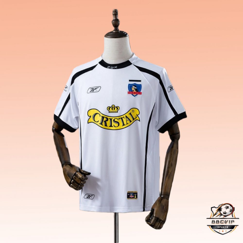 Retro Colo Colo 2005 Home White jersey Fan Version