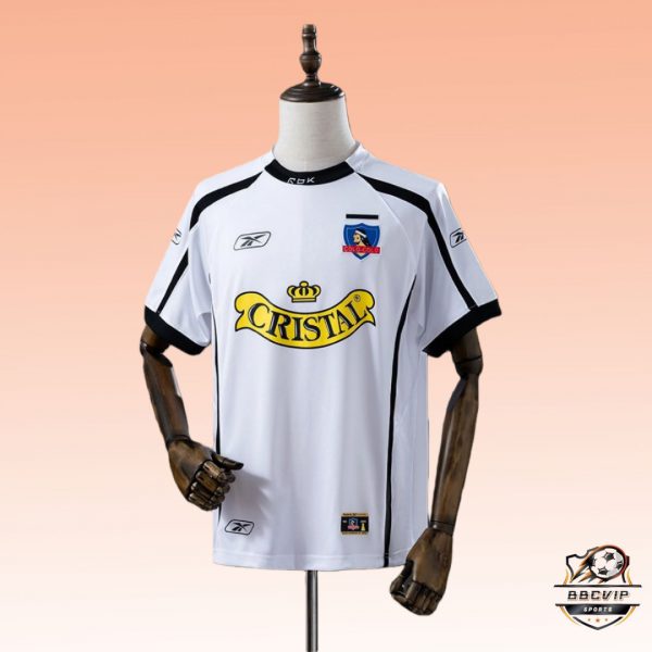 Retro Colo Colo 2005 Home White jersey Fan Version