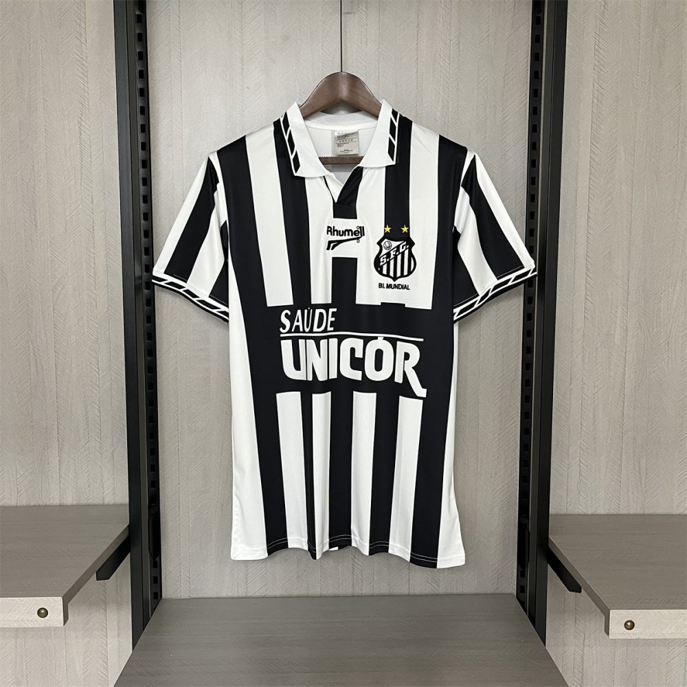 Retro 1996 Santos away jersey Fan Version
