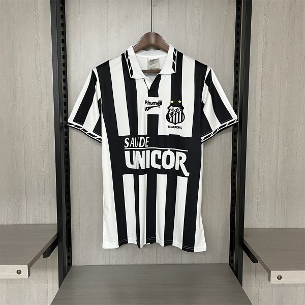 Retro 1996 Santos away jersey Fan Version