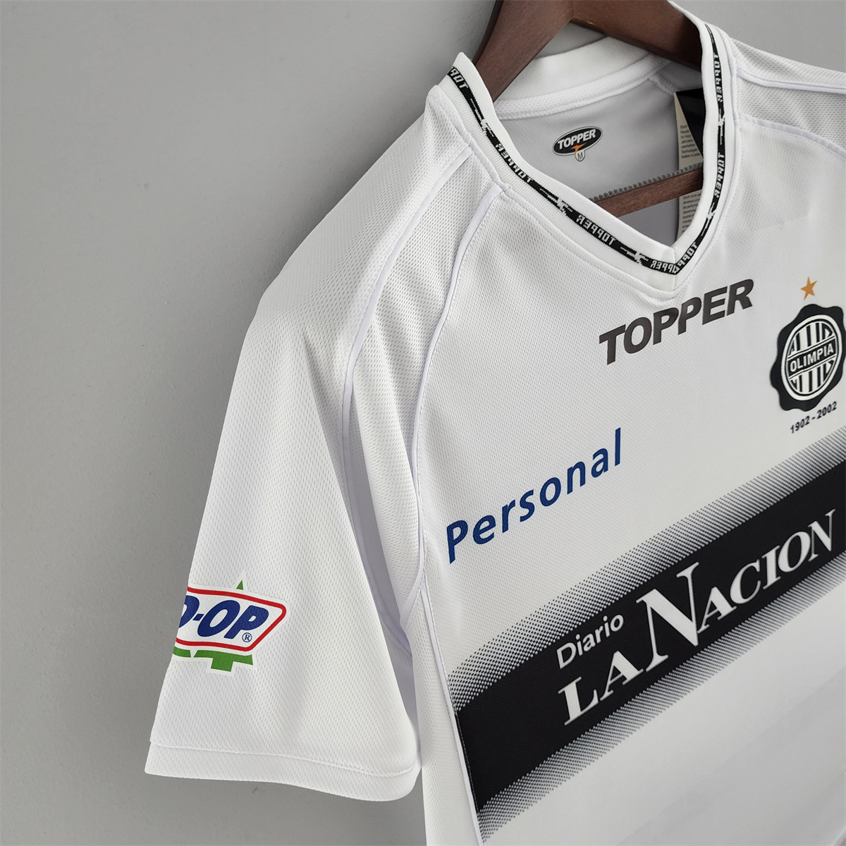 Retro Olympia 2002 Home jersey Fan Version