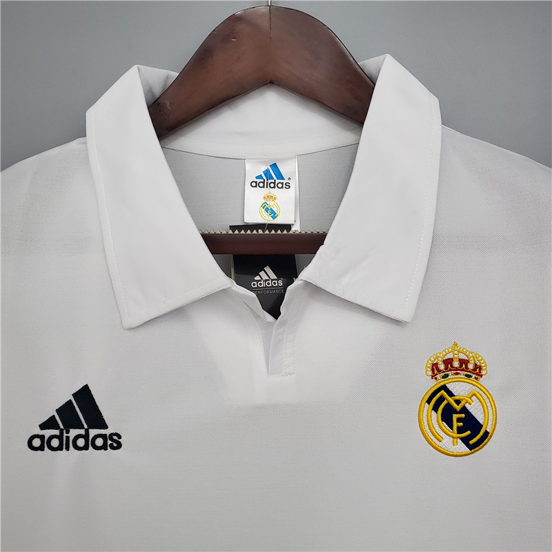 Real Madrid Retro 02/03 Champions League HOME jersey Fan Version