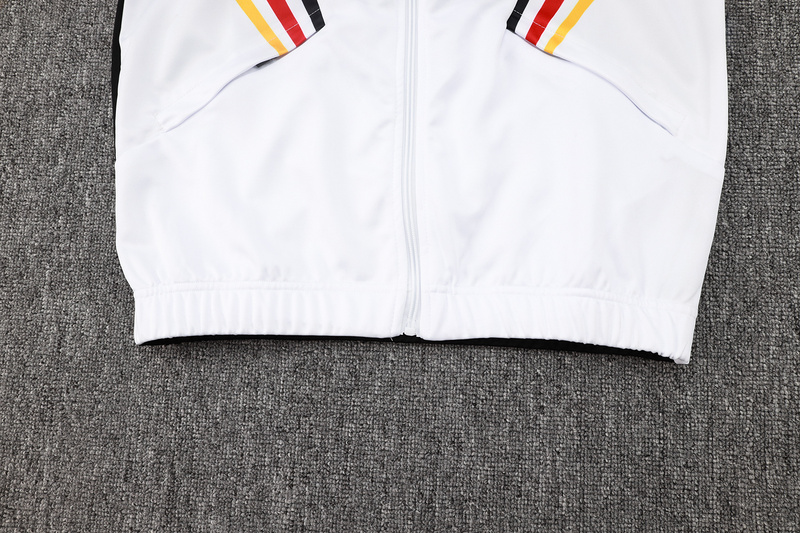 2024/25 Germany White Jacket Training Suit Set Football Team Shirt Sports Fashion