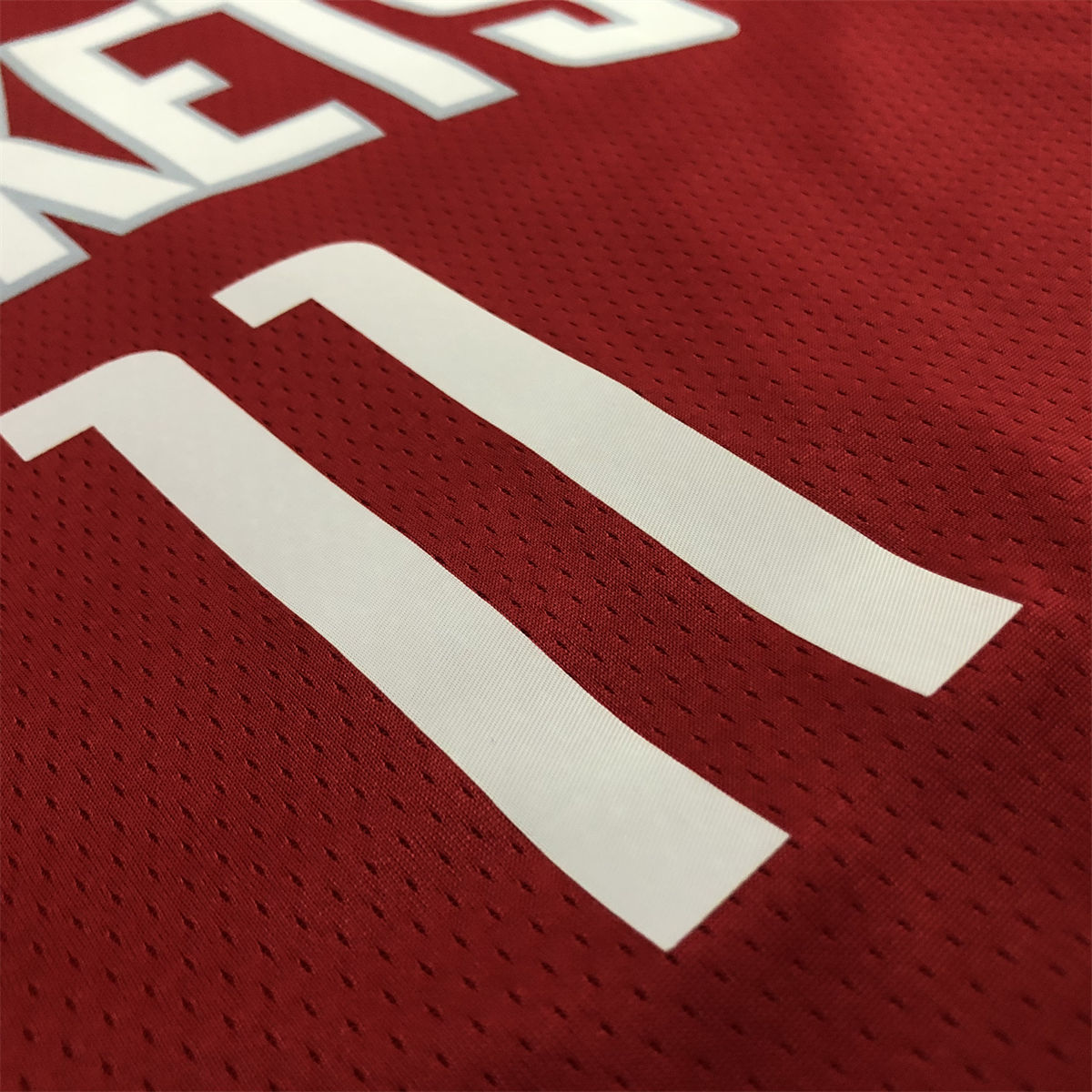 NBA Houston Rockets V-Neck Red Jersey YAO#11 S-XXL