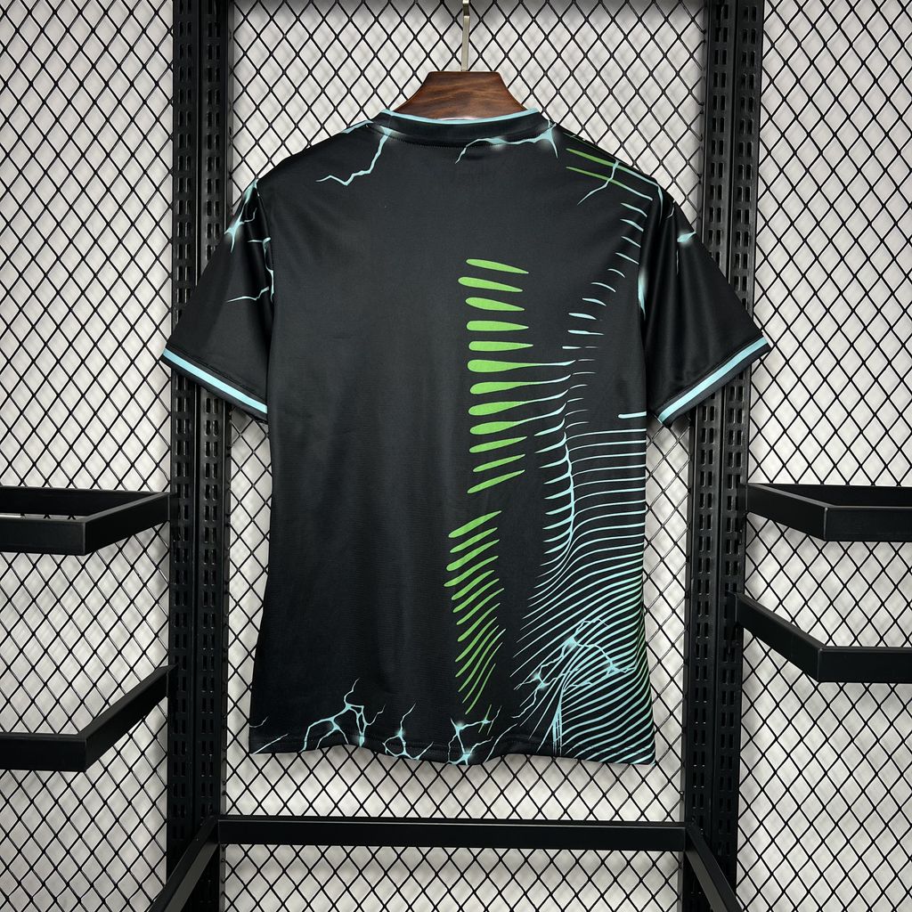 24/25 Real Madrid Special Edition Black and green Jersey Fan Version