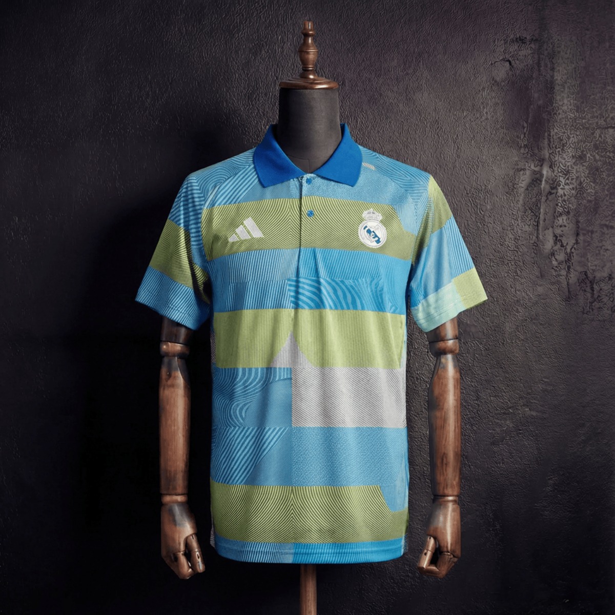 2025/26 Real Madrid Training Colorful Polo Fan version