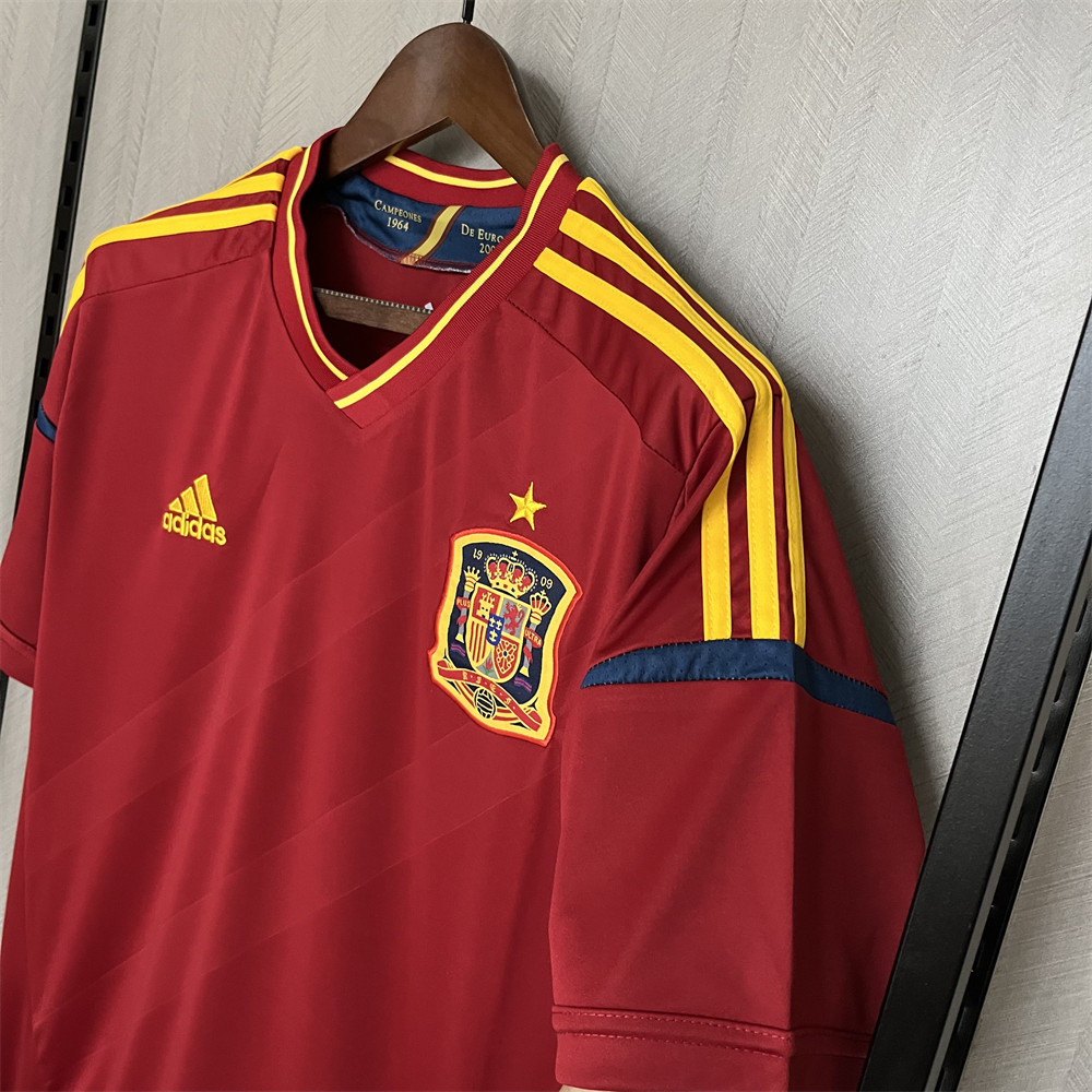 Retro Spain 2012 Home jersey Fan Version