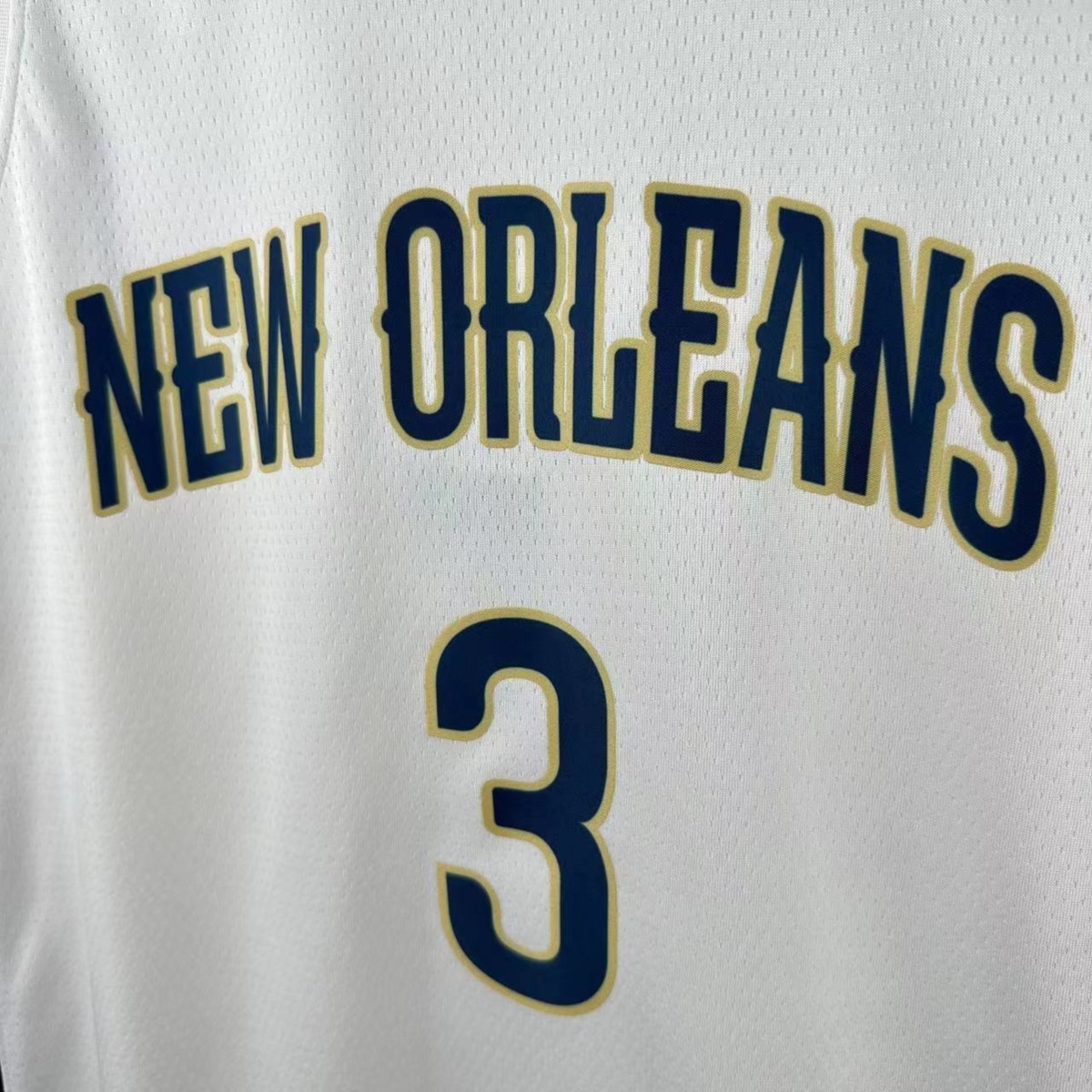 NBA New Orleans Pelicans 2023 V-Neck White jersey POOLE#3