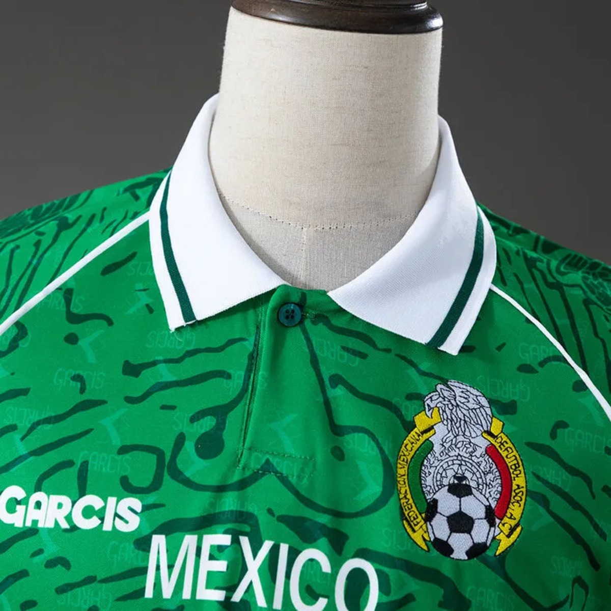 Retro Mexico 1999 Home Jersey Fan Version
