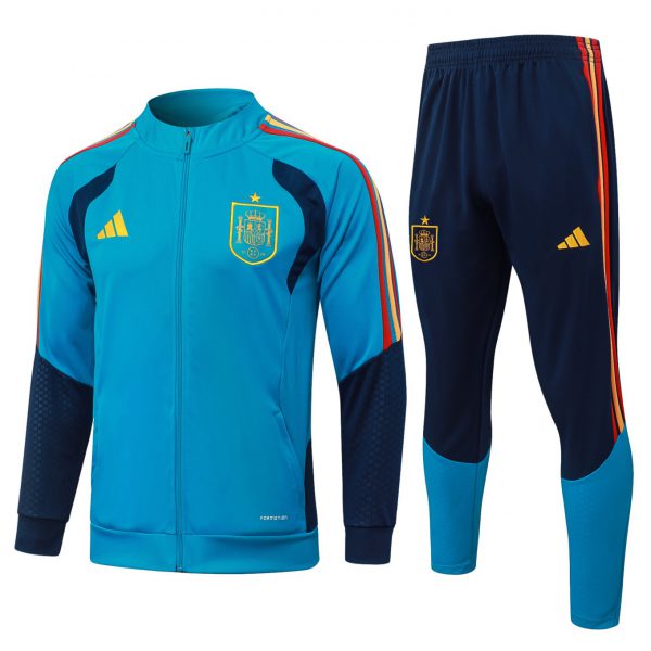 2026 Spain Lake blue Jacket Training Suit Set