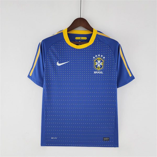 Retro 2010 Brazil away jersey Fan Version
